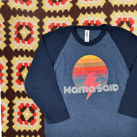 3/4 sleeve raglan shirt